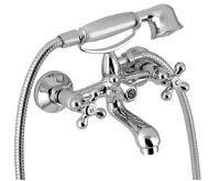 NOVASERVIS Vanová nástěnná baterie s příslušenstvím, chrom - 99121,0