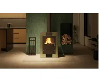 HS Flamingo Krbová kamna FLAMINGO ® ESPO I olivová (14)