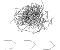 BGS Sada svorek pro opravu plastů,  pro vnitřní rohy ,  0,8 mm ,  100dílná (2)