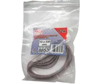 BGS Brusný pás 10x330 mm, zrnitost 60-80-120 mm, 12 ks (2)