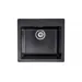 GRANISIL ELDOS 485 Granitový dřez, černý