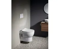 ISVEA ABSOLUTE závěsná WC mísa, Rimless, 35x50cm, bílá (6)