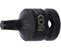 BGS Hlavice nástrčná silová, 12.5 mm (1/2") , T-star (for Torx)  T45