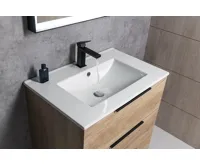 SAPHO SLIM keramické umyvadlo, nábytkové, 60x46,5cm, bílá (2)