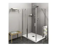 POLYSAN ZOOM boční stěna 800mm, čiré sklo (1)