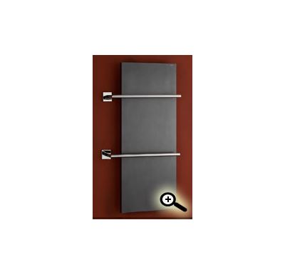 Koupelnový radiátor PMH horizontální PEGASUS PGLMS 1208x500 mm, Metalická stříbrná