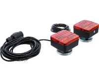 BGS Sada světel pro přívěs s magnetickým držákem, 2dílná (2)