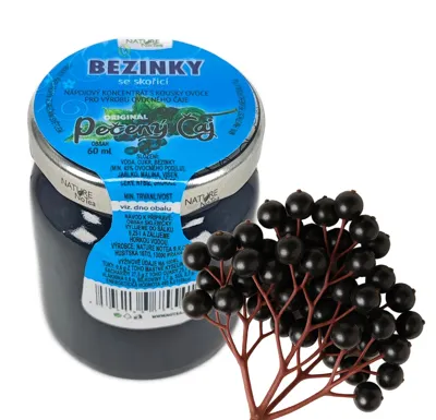 Nature NoTea s.r.o. Pečený čaj Notea - Bezinka se skořicí 60ml