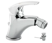 NOVASERVIS Bidetová baterie s výpustí Metalia 57 chrom - 57011,0