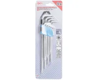 BGS Klíče T-profil T10 - T50, sada 9 dílů, v poř. (3)