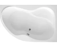 AQUALINE CIDLINA 160 vana 160x105x45cm, pravá, bílá