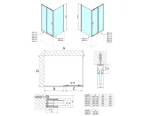 POLYSAN DEEP obdélníkový sprchový kout 1200x900mm L/P varianta, čiré sklo (13)
