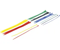BGS Souprava vázacích pásek, barevné, 4,8 x 300 mm, 50dílná BGS Souprava vázacích pásek, barevné, 4,8 x 300 mm, 50dílná