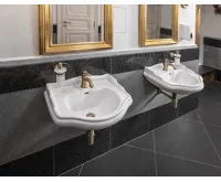 KERASAN RETRO keramické umyvadlo 56x46,5cm, bílá (7)