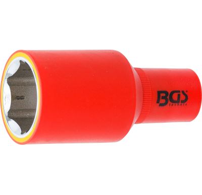 BGS VDE nástrčná hlavice šestihranná ,  12,5 mm (1/2") ,  30 mm