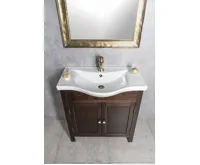AQUALINE ZARA 80 keramické umyvadlo nábytkové 79,5x46cm, bílá (5)
