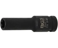BGS Hlavice nástrčná 1/2" E-profil E14, tvrzená, prodloužená BGS Hlavice nástrčná 1/2" E-profil E14, tvrzená, prodloužená
