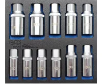BGS Vytahováky šteftů 5-16 mm,3/8"a 1/2", sada 11 dílů BGS Vytahováky šteftů 5-16 mm,3/8"a 1/2", sada 11 dílů