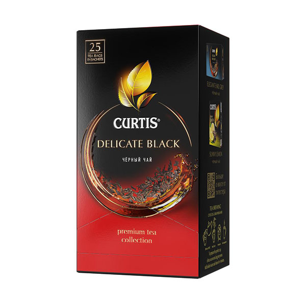 May Foods Čaj černý Curtis Delicate Black (25 sáčků)