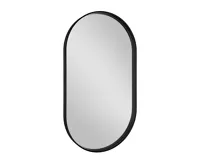 SAPHO AVONA oválné zrcadlo v rámu 40x70cm, černá mat SAPHO AVONA oválné zrcadlo v rámu 40x70cm, černá mat