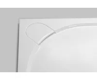 GELCO LARCA sprchová vanička z litého mramoru, čtverec 90x90cm, bílá (5)