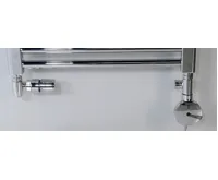 SAPHO CORNER COMBI připojovací sada ventilů termostatická, levá, nerez mat (4)