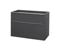 Mailo, koupelnová skříňka, antracit, 2 zásuvky, 1010x700x480 mm Mailo, koupelnová skříňka, antracit, 2 zásuvky, 1010x700x480 mm