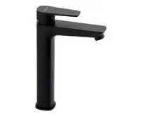 NOVASERVIS Umyvadlová baterie bez výpusti METALIA 58 ECO, černá - 58501/1,5