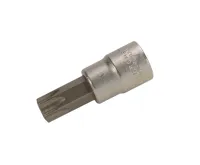 BGS Hlavice zástrčná 3/8&quot; pro T-profil T55, s vrtáním