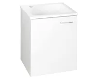 AQUALINE ZOJA umyvadlová skříňka 40x50x32cm, 1 dvířka, bílá AQUALINE ZOJA umyvadlová skříňka 40x50x32cm, 1 dvířka, bílá