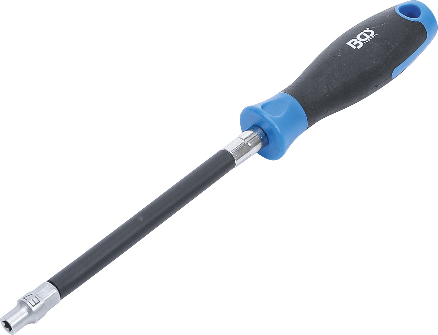 Bgs ohebný šroubovák s kulatou rukojetí, e-profil e 7, délka čepele 150 mm