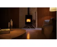 HS Flamingo Krbová kamna FLAMINGO DELUXE ® KAMPA pravá, krémová (13)