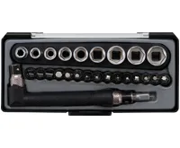 BGS Sada bitů a nástrčných klíčů / úhlového šroubováku, 6,3 mm (1/4"), 26dílná BGS Sada bitů a nástrčných klíčů / úhlového šroubováku, 6,3 mm (1/4"), 26dílná