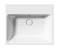 GSI NUBES keramické umyvadlo 60x50cm, bez otvoru, bílá ExtraGlaze (5)