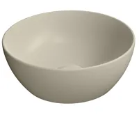 GSI PURA keramické umývátko na desku, průměr 32cm, creta mat