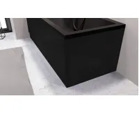 POLYSAN CLEO obdélníková vana 170x75x48cm, černá mat (6)