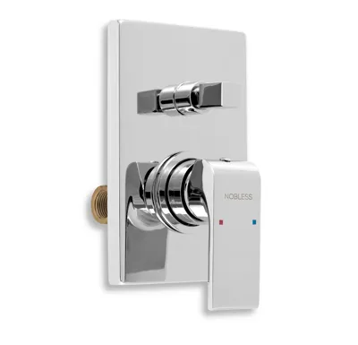 NOVASERVIS Vanová sprchová baterie s přepínačem SHARP chrom - 37050R,0