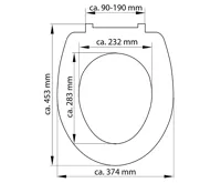 Schütte WC sedátko GREY HEXAGONS| Duroplast,  Duroplast, Soft Close (8)