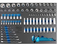 BGS Modul - hlavice, klíče, bity, PALCOVÉ - 90 dílů