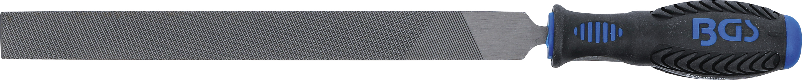 Bgs pilník dílenský, plochý obdélníkový, h1, 250 mm