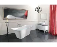 SAPHO Připojení pro instalaci vanové baterie do podlahy (pár), chrom (3)