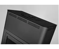 HS Flamingo Krbová kamna AQUAFLAM ® 25 s výměníkem - černá, automatická regulace (12)