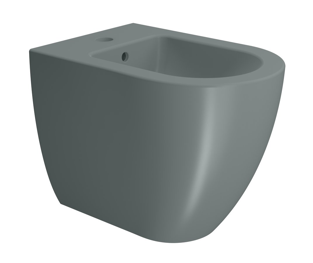 Gsi pura big bidet stojící 36x55cm, agave mat
