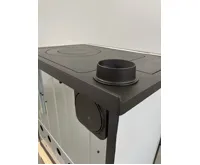 PLAMEN Sporák na tuhá paliva SLAVONAC N - P bílý (28)