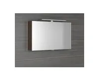 SAPHO CLOE galerka s LED osvětlením 80x50x18cm, borovice rustik (1)