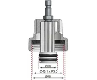 BGS Adaptér ze sady 108027 pro Alfa Romeo, Citroën, Fiat, Mini, Peugeot, Renault, Saab (3)