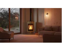 HS Flamingo Krbová kamna MASTERFLAMME ® Grande II, olivová (14)