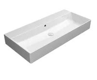 GSI KUBE X keramické umyvadlo 100x47cm, bez otvoru, bílá ExtraGlaze GSI KUBE X keramické umyvadlo 100x47cm, bez otvoru, bílá ExtraGlaze
