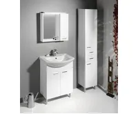 AQUALINE ZOJA/KERAMIA FRESH skříňka vysoká 35x184x29cm, bílá (3)