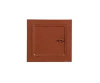 HS Flamingo Komínová dvířka vybírací 140x140 mm, červená